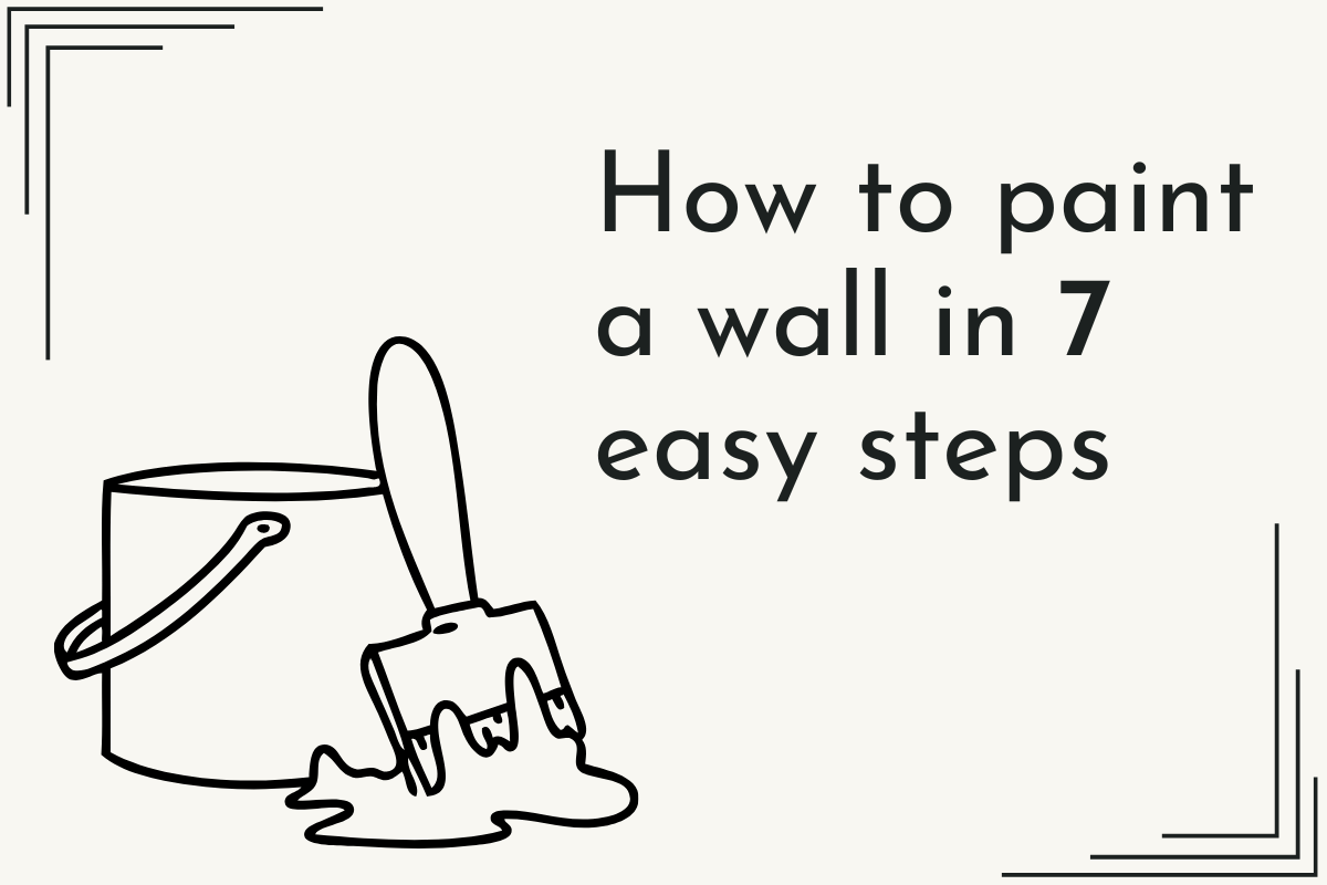 Painting walls for shop beginners