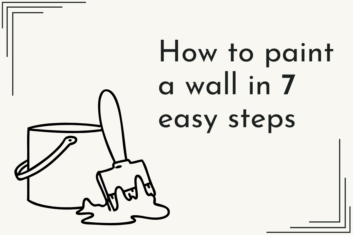 How to Paint Walls, a Step-by-Step Guide