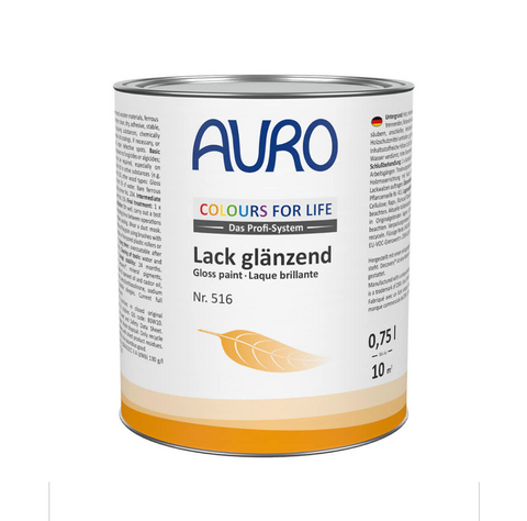 Water Based Gloss Natural Paint, Colours - Auro 516