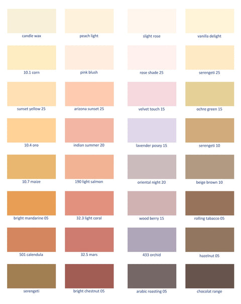 Natural Clay Paint, Colours - Breathable & Non Toxic - Auro 535