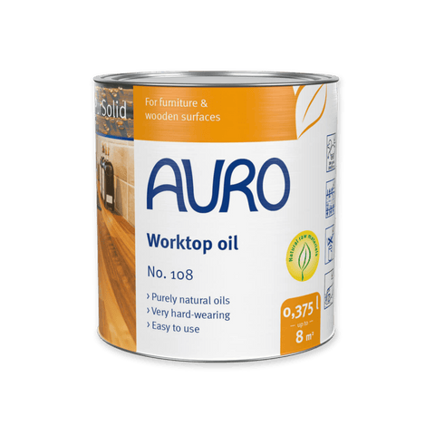 Auro 108 Kitchen Worktop Oil Solvent Free