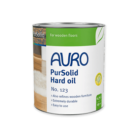 Auro 123 - PurSolid Hard Oil For Wooden Floors (Solvent-Free)