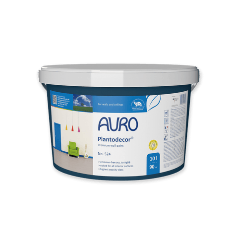 Natural Emulsion Paint, White, Breathable Interior - Auro 524