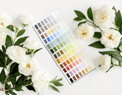 Auro Paints Hand Painted Colour Chart