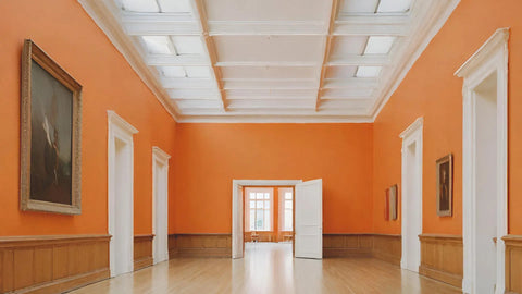 Natural Emulsion Paint - Auro 555 - Bright Mandarine 05