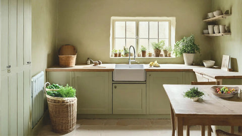 Natural Emulsion Paint - Auro 555 - Crema Verde 60-2