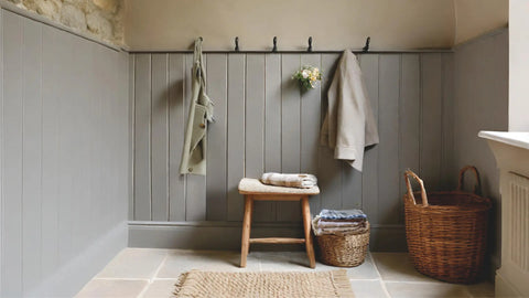 Water Based Eggshell Natural Paint, Auro 517 - Gris Basalto 82-4