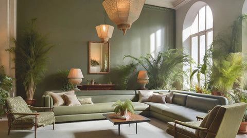 Natural Emulsion Paint - Auro 555 - Moss Green 05
