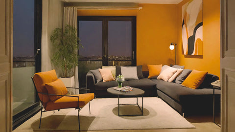 Natural Emulsion Paint - Auro 555 - Yellow Gold 05
