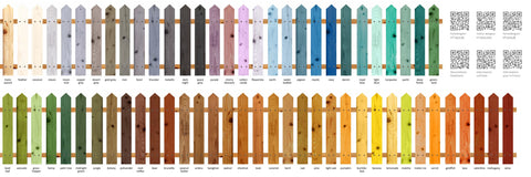 Natural Satin Woodstain in 65 Colours - Auro 560