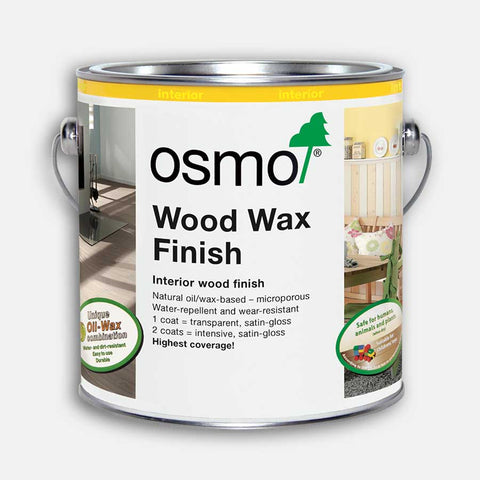 Osmo Wood Wax Finish Transparent (Coloured)