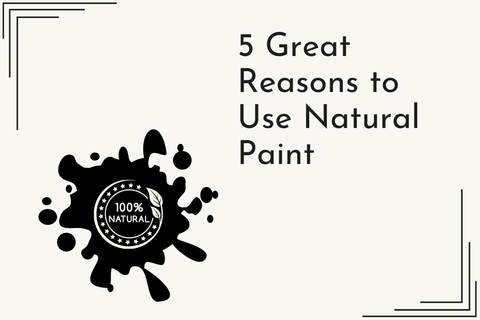 5 Great Reasons to Use Natural Paint