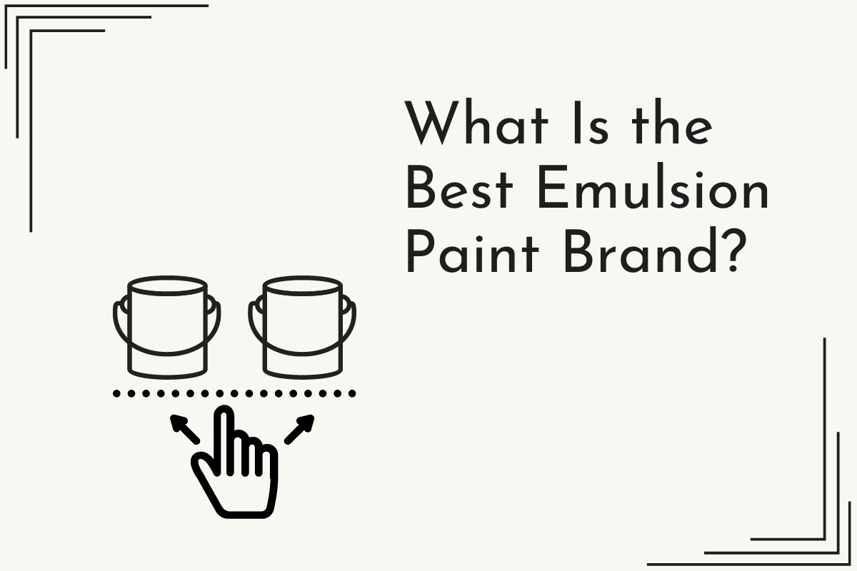 What Is the Best Emulsion Paint Brand? – Greenshop Paints