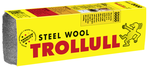 Trollull Steel Wool Grade 0000 200g sleeve