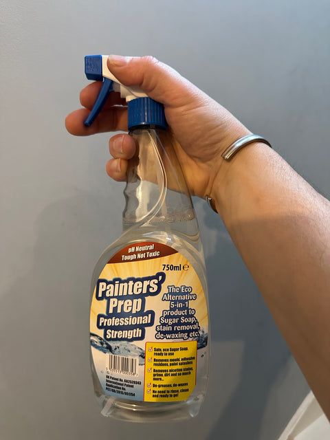 5in1 Painters Prep Cleaning Spray 750ml (Sugar soap, Stain removal, de-greasing) - Homestrip