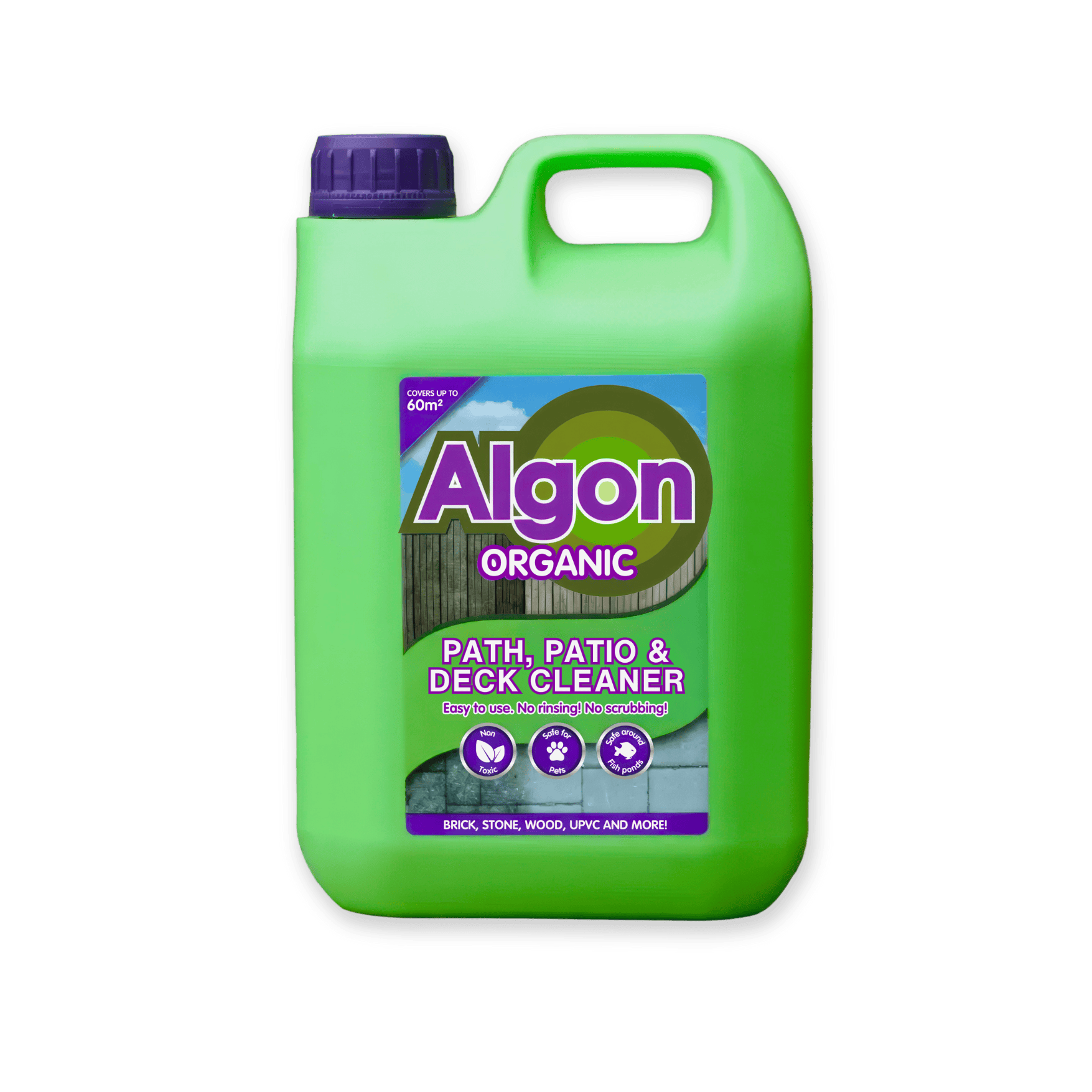 Algon Organic Algae Remover & Patio Cleaner 2.5L – Greenshop Paints