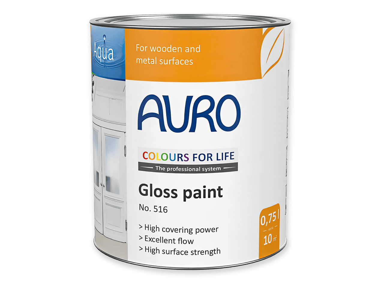 Auro 51690 Gloss Paint (White) Paints