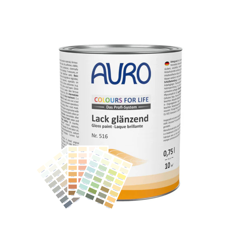 Water Based Gloss Natural Paint, Colours - Auro 516