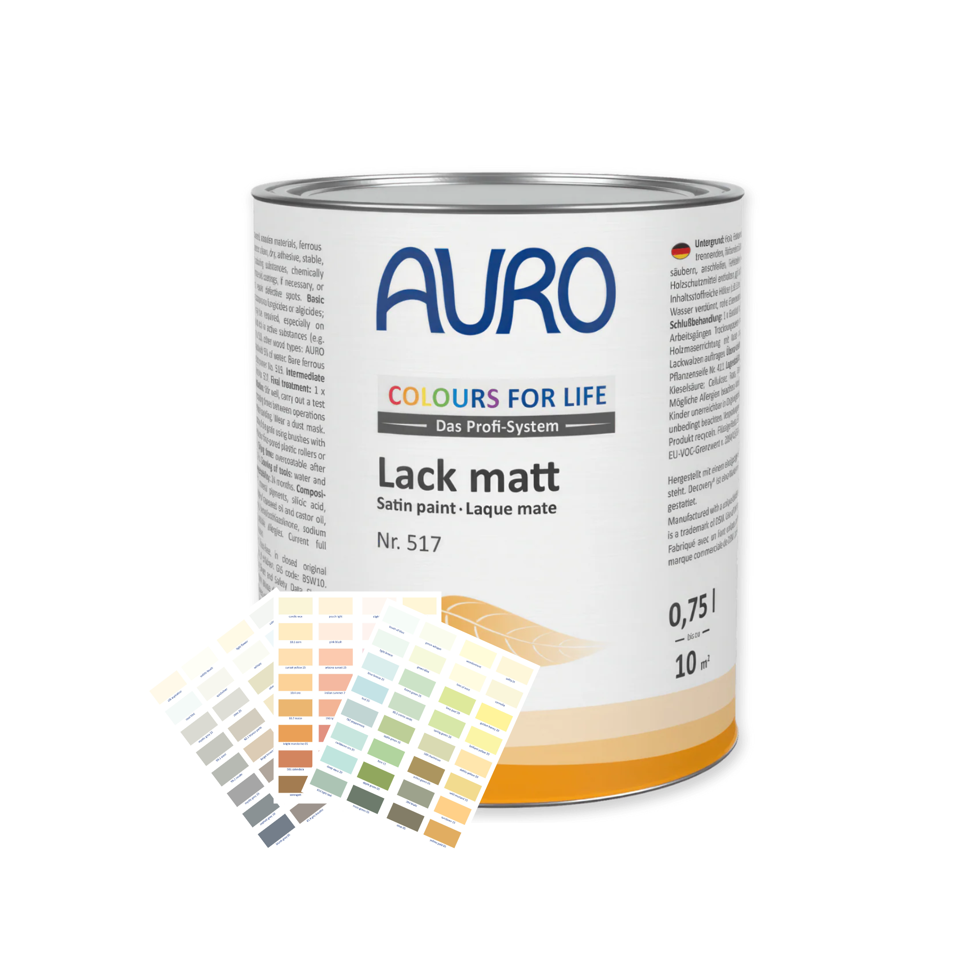 Auro 517 Satin Paint in Apple Green 05 | Natural & Eco-Friendly ...
