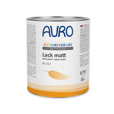 Auro 517 - Coloured Satin Paint - Touch of Blue