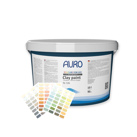 Natural Clay Paint, Colours - Breathable & Non Toxic - Auro 535