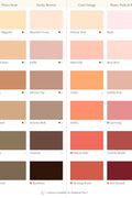 Grafclean Natural Eggshell  Colour Chart - Graphenstone