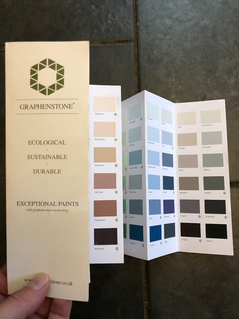 Graphenstone - Hand Painted Colour Chart