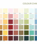 Grafclean Natural Eggshell  Colour Chart - Graphenstone