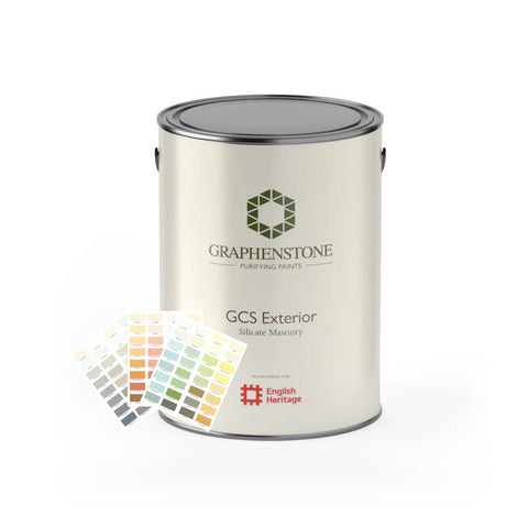 Exterior Wall Paint, Lime Silicate, Colours - Heritage Graphenstone GCS Exterior