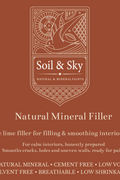 Soil & Sky Natural Mineral Filler front label