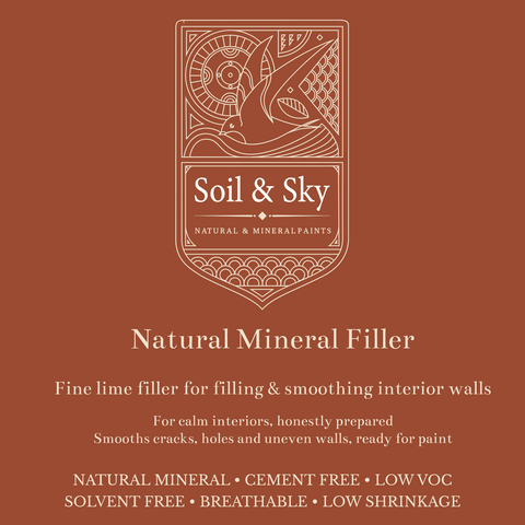 Soil & Sky Natural Mineral Filler front label